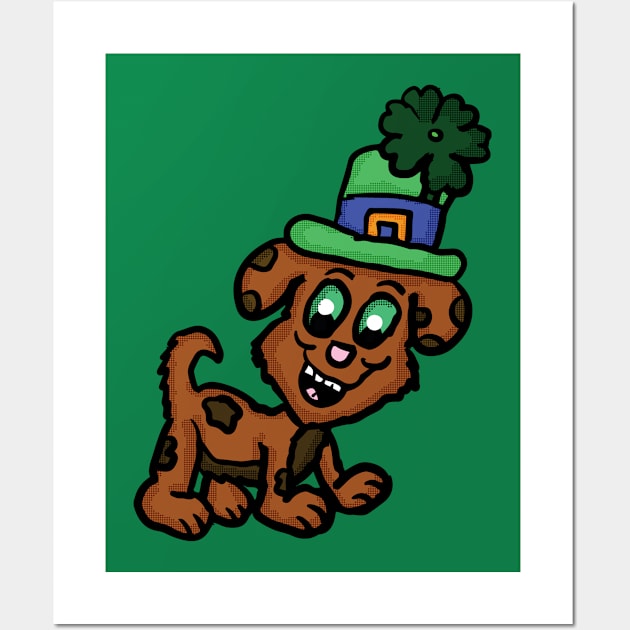 Irish Puppy Wall Art by Eric03091978